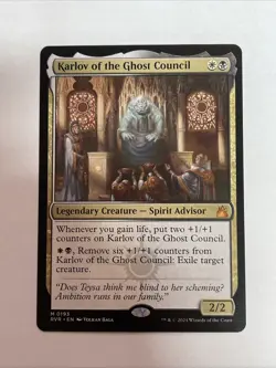 Karlov of the Ghost Council Ravnica Remastered #193 Mythic - Image 1