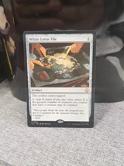 MTG White Lotus Tile - Avatar: The Last Airbender - TLA 0262 - Mythic - NM - Image 1