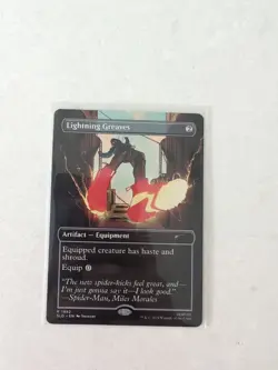 MTG Lightning Greaves (1992) *Non-Foil* Secret Lair: Spider-Man MT/NM Free Ship - Image 1