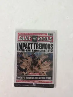 MTG Impact Tremors (1999) *Non-Foil* Secret Lair: Spider-Man MT/NM Free Ship - Image 1