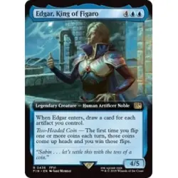 Edgar, King Of Figaro (extended Art) X4 M/NM Magic MTG Final Fantasy - Image 1