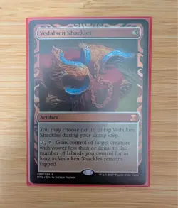 Kaladesh Inventions Vedalken Shackles - Masterpiece Series - MTG Single - Image 1