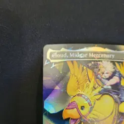 Cloud, Midgar Mercenary (Borderless) (Chocobo Track Foil) Final Fantasy Foil - Image 2