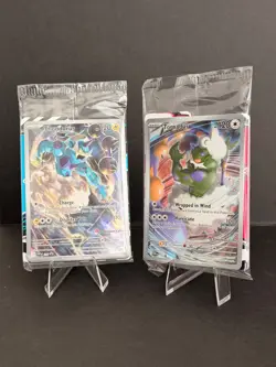 Pokemon Center STAMP Promo Black Bolt & White Flare Thundurus/Tornadus Sealed NM - Image 1
