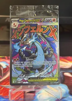 Sealed Mega Charizard X ex, Oricorio Phantasmal Flames UPC Promo 023 Pokemon TCG - Image 1
