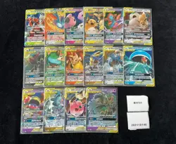 Pokemon Eevee & Snorlax GX & Darkrai & Umbreon GX RR Set Lots 16 S.Chinese - Image 1