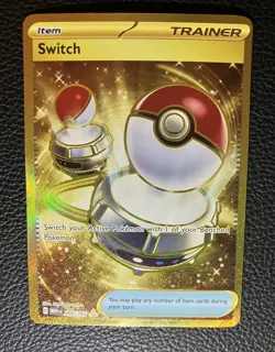 Pokemon TCG Switch Scarlet & Violet 151 Hyper Rare Card 206/165 NM - Image 1