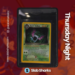 2000 POKEMON TEAM ROCKET 1ST EDITION #7/82 DARK GOLBAT HOLO RARE - Image 1