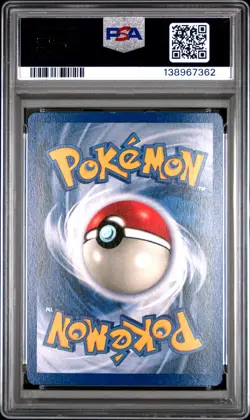 1999 POKEMON FOSSIL #12 MOLTRES-HOLO PSA 7 - Image 2