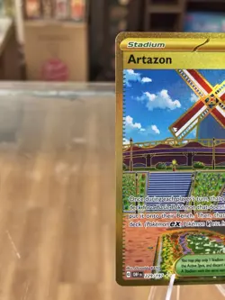 Pokemon TCG Trainer Artazon Obsidian Flames Gold Card 229/197 Free Shipping! - Image 5