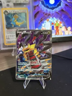 Giratina V 185/196 Lost Origin Full Art Holo Ultra Rare Pokemon Card English NM - Image 1