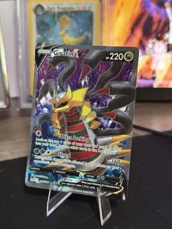 Giratina V 185/196 Lost Origin Full Art Holo Ultra Rare Pokemon Card English NM - Image 2