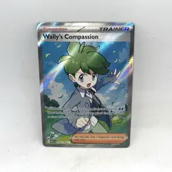 Pokemon TCG: Wally's Compassion 176/132 Me01: Mega Evolution Holo NM - Image 1
