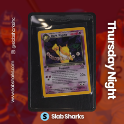 2000 POKEMON TEAM ROCKET 1ST EDITION #9/82 DARK HYPNO HOLO RARE - Image 1