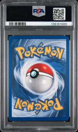 2004 POKEMON EX TEAM ROCKET RETURNS #60 HOUNDOUR-REVERSE FOIL PSA 8 - Image 2