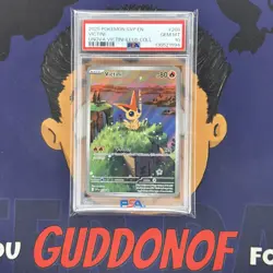 💎PSA 10 GEM MINT 2025 Pokemon Black Bolt VICTINI #208 Illustration Promo - Image 1
