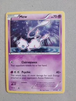 Mew XY192 XY Pokemon Black Star Promo ENG LP - Image 1