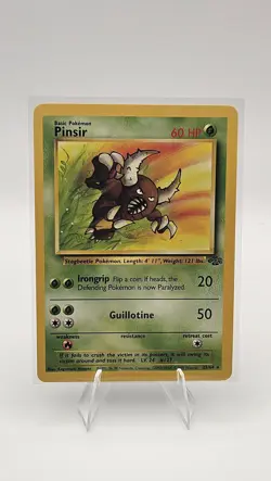 Pokemon Pinsir 25/64 Non Holo Jungle Unlimited NM - Image 1