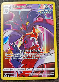 2022 Pokemon Silver Tempest Trainer Gallery Malamar TG06/TG30 Holo - Image 1