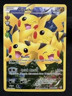 Pikachu RC29/RC32 Generations Ultra Rare Full Art Holo Pokemon Card Near Mint - Image 1