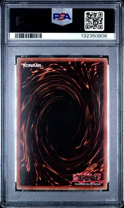2002 YU-GI-OH! STARTER DECK: KAIBA #001 BLUE-EYES WHITE DRAGON PSA 4 - Image 2