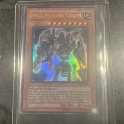 Yugioh! Ancient Gear Golem TLM-EN006 Ultra Rare Unlimited Ships Same Day - Image 2
