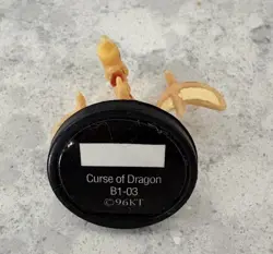 Yu-Gi-Oh Dungeon Dice Monsters Curse of Dragon Figure (B1-03) and Card - Image 3