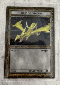 Yu-Gi-Oh Dungeon Dice Monsters Curse of Dragon Figure (B1-03) and Card - Image 4
