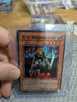 D.D. Warrior Lady Super Rare Dark Crisis DCR-027 - LP / NM - unlimited - Image 1