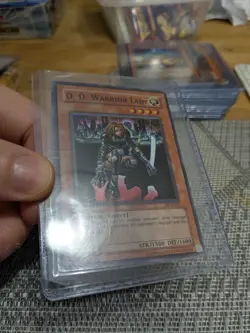 D.D. Warrior Lady Super Rare Dark Crisis DCR-027 - LP / NM - unlimited - Image 2