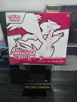 Sealed Pokemon TCG White Flare Pokemon Center Elite Trainer Box ETB #9 - Image 1