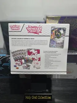 Sealed Pokemon TCG White Flare Pokemon Center Elite Trainer Box ETB #9 - Image 4