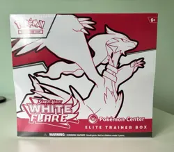 Pokemon TCG White Flare Pokemon Center Sealed Elite Trainer Box ETB - Image 1