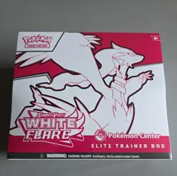 Pokemon TCG White Flare Pokemon Center Elite Trainer Box ETB SEALED - Image 1