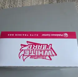 Pokemon TCG White Flare Pokemon Center Elite Trainer Box ETB SEALED - Image 4