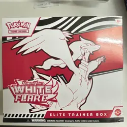 Pokemon TCG White Flare Pokemon Center Elite Trainer Box ETB SEALED - Image 1