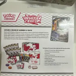 Pokemon TCG White Flare Pokemon Center Elite Trainer Box ETB SEALED - Image 2
