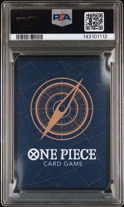 2025 ONE PIECE JAPANESE PROMOS OFFICIAL EVENT TOP PRIZE #005 SANJI PSA 10 - Image 2