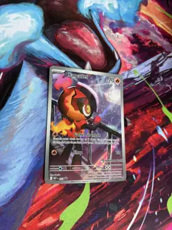 Pokemon TCG Charcadet 022 Pokemon Center ETB Stamped Promo Phantasmal Flames - Image 3