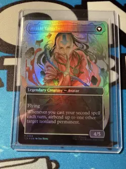 MTG The Legend of Yangchen 0354 Foil (Borderless) Avatar TLA NM - Image 3