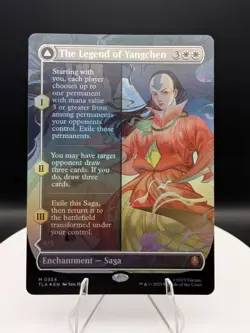 The Legend of Yangchen / Avatar Yangchen (Borderless) FOIL: Avatar ATLA MTG (NM) - Image 1