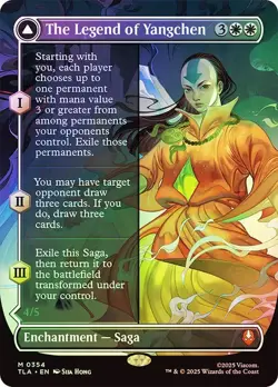 The Legend of Yangchen Foil Showcase Avatar: The Last Airbender NM MTG - Image 1