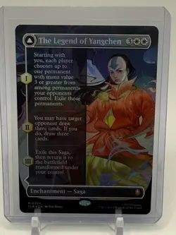 MTG The Legend Of Yangchen Avatar Magic TLA Borderless Saga NM 0354 Foil - Image 1