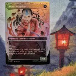 MTG The Last Air Bender: Avatar Yangchen Legend of Yangchen Boardless Foil NM - Image 1