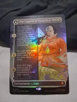 MTG The Legend Of Yangchen Avatar Magic TLA Borderless Saga NM 0354 Foil - Image 1