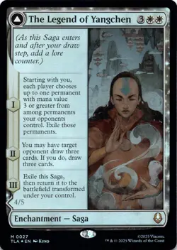 The Legend of Yangchen FOIL Avatar: The Last Airbender Magic MTG NM - Image 1