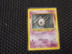 Pokemon Card Vintage Unown W Neo Destiny 29/105 WotC NM/LP - Image 1