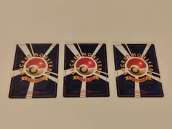 🇯🇵 NM Pokemon Bulbasaur Charmander Squirtle Kanto Base Set Starter Trio 1996 - Image 4