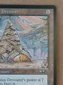 MTG Alliances Phyrexian Devourer Magic the Gathering Card Corner Damage - Image 4