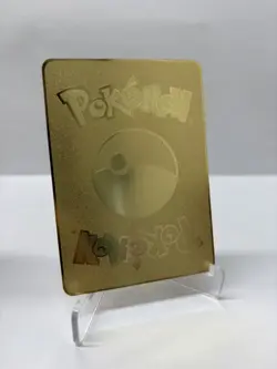 Pikachu 40HP Metal Pokemon Card-Collectible Gift Display - Image 2